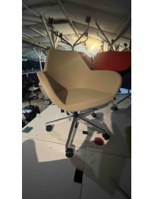 Used Profim FAN 10E armchair – beige, ergonomic, office