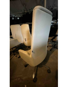 Used Bejot Office Chair, Beige, High Back, for Office and Study