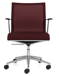 Used ICF Stick Chair ATK Office Chair – Red / Burgundy