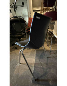 Used Bejot Shell Black Stackable Chair
