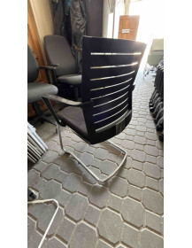 Used Steelcase Conference Chair on Chrome Sled Base