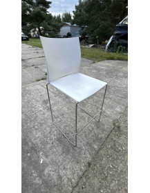 Used Aris Profim 550 CV bar stool – white 70 cm, stackable