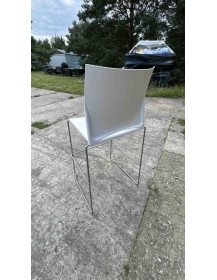 Used Aris Profim 550 CV bar stool – white 70 cm, stackable