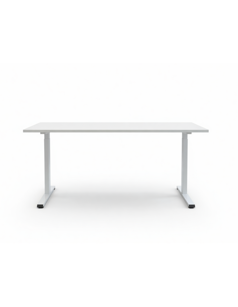 Used Steelcase Office Desk 140 × 80 cm – White