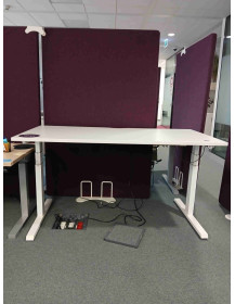 Biurko-elektryczne-Up&Down-DD21-160×80cm-biale-uzywane-outlet-meblowy-zerowastedesign-warszawa