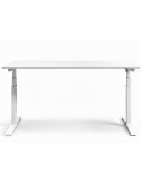 Electric Height-Adjustable Desk Up&Down DD21 160 × 80 cm – White