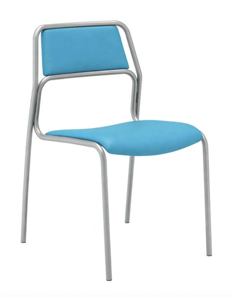 Uzywane-krzeslo-konferencyjne-JIG-Kinnarps-niebieskie-zerowaste-design-outlet-meblowy-warszawa