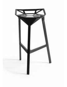 Used MAGIS Stool One bar stool – black, geometric