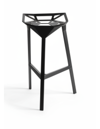 Uzywany-hoker-MAGIS-Stool-One-czarny-geometryczny-zerowastedesign-outlet-meblowy-warszawa