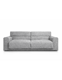 Sofa Inspirium Cloud Convertible 232 cm with Sleeping Function 133x220 cm, Grey Upholstery