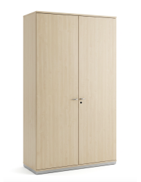 Uzywana-szafa-dwudrzwiowa-z-półkami-120x41x223cm-zerowastedesign-outlet-meblowy