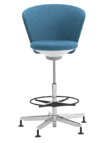 Used BEEN Bar Stool – Blue, Ergonomic, Minimalist