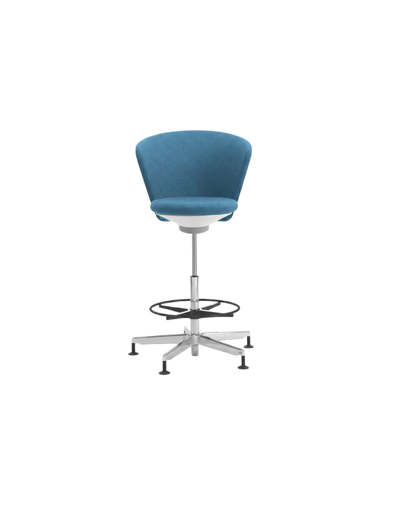 Used BEEN Bar Stool – Blue, Ergonomic, Minimalist