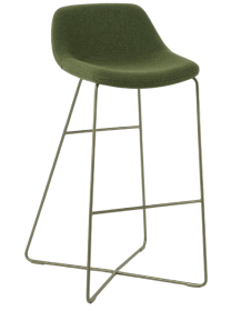 Uzywany-hoker-tapicerowany-NOTI-zielony-nowoczesny-design-z-niskim-oparciem-outlet-meblowy-zerowastedesign
