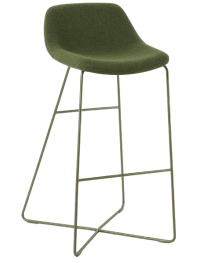 Uzywany-hoker-tapicerowany-NOTI-zielony-nowoczesny-design-z-niskim-oparciem-outlet-meblowy-zerowastedesign