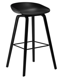 Used AAS32 LOW Bar Stool – Black Oak