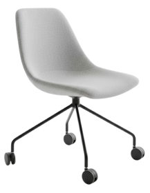 Used Grey Mishell Noti Office Chair on Wheels – Designer Chair