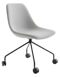 Used Grey Mishell Noti Office Chair on Wheels – Designer Chair
