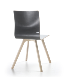 Used Orte Bejot Chair – Black, Kitchen and Conference, Stackable