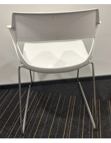 Used BEJOT SKY LINE Chair – White on Sled Base
