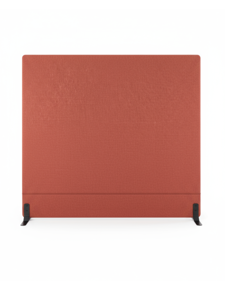 Used BuzziFree acoustic panel – red, freestanding, brand Götessons