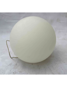 Used Pedrali Floor Lamp White Globe – Designer Standing Lamp, 43 cm Diameter