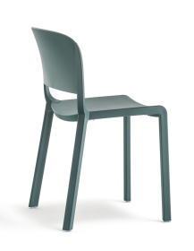 Used DOME 260 chair by Pedrali – green (olive)