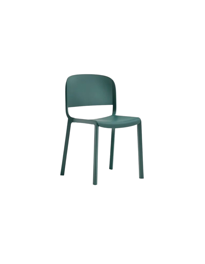Used DOME 260 chair by Pedrali – green (olive)