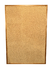 Used Wooden Cork Board 62×92 cm