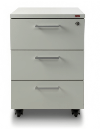 Used White MIKOMAX Office Cabinet 43×57×60 cm
