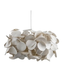 Used Wooden Lamp with Felt Lampshade, Large, Designer, 130×90 cm