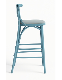 Used wooden bar stool BST-8810/2 – vintage style for kitchen, dining room and venues