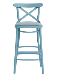 Used wooden bar stool BST-8810/2 – vintage style for kitchen, dining room and venues