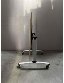 Used Flip Top Desk 100 × 80 cm, mobile, foldable