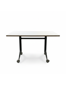 Used Foldable Flip Top Desk 140 × 70 cm on Wheels