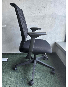 Used Steelcase Reply Air Office Chair – Black, Ergonomic, Adjustable