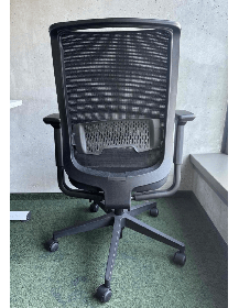 Used Steelcase Reply Air Office Chair – Black, Ergonomic, Adjustable
