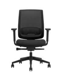Used Steelcase Reply Air Office Chair – Black, Ergonomic, Adjustable