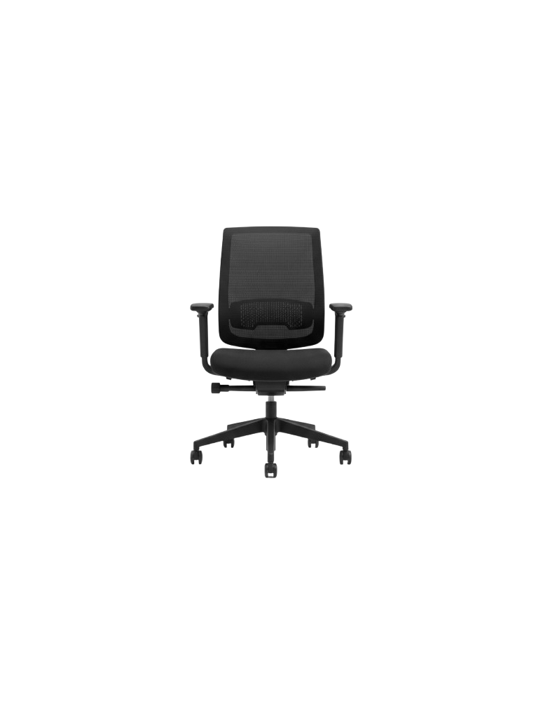 Used Steelcase Reply Air Office Chair – Black, Ergonomic, Adjustable