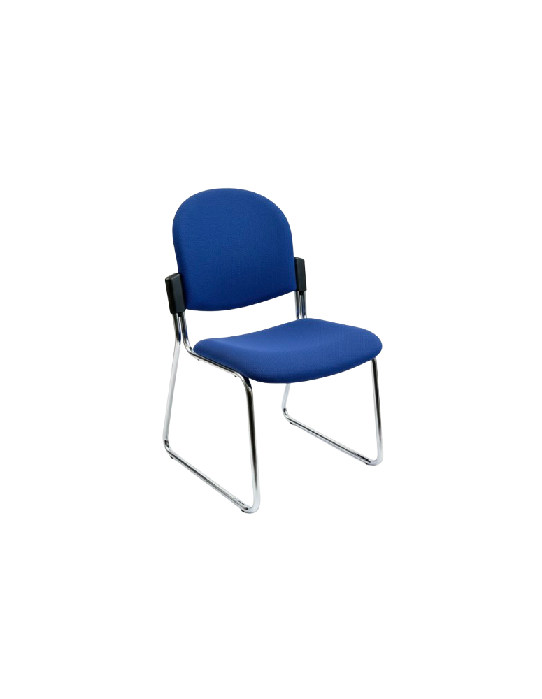 Used-conference-chair-blue-back-ergonomic-on-silver-runners-furniture-outlet-zerowastedesign-warsaw