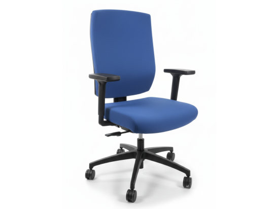 Używane obrotowe krzesło biurowe JUST EVO OPERATOR granatowe indygo, Dauphin