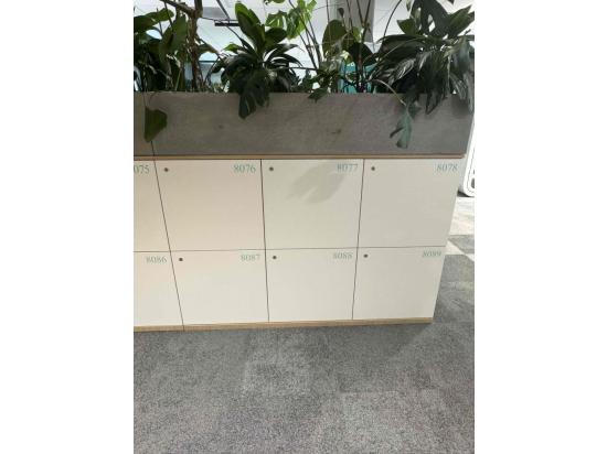 Locker drewniany 6 skrytek