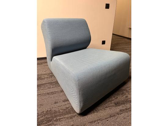 Fotel HUGO Soft Line – jasnoniebieski