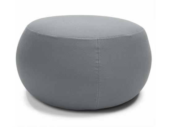 Używana pufa Arper jasno niebieska 90 cm