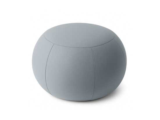 Używana pufa Arper Pix jasnoniebieska