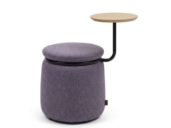 Używana pufa / stołek / stolik Naughtone Lasso fioletowa