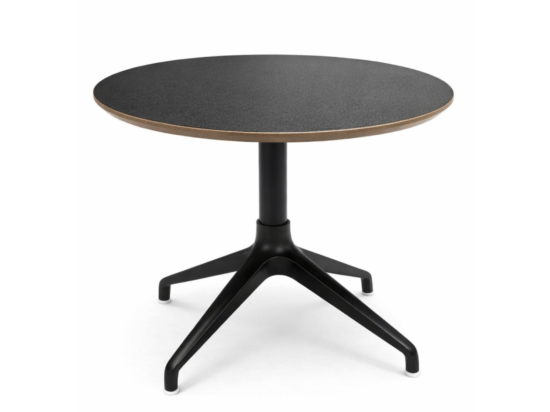 Używany stolik kawowy okrągły czarny śr. 65cm