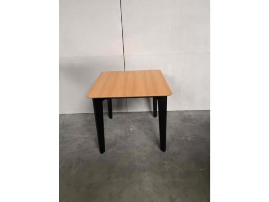 Używany stół kuchenny 80x 80cm Vank kwadratowy, blat ciemny fornirowany