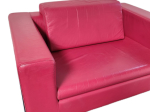 Sofa skórzana czerwona Perobell