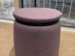 Używana pufa / stołek / stolik Naughtone Lasso fioletowa